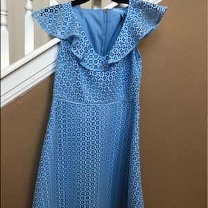 Light blue lace dress
